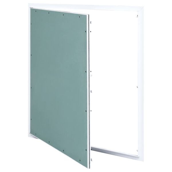 vidaXL Access Panel with Aluminum Frame and Plasterboard 27.6"x27.6"