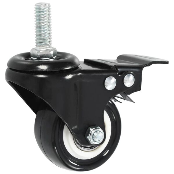 vidaXL 32 pcs Swivel Casters with Brakes 1.97 "