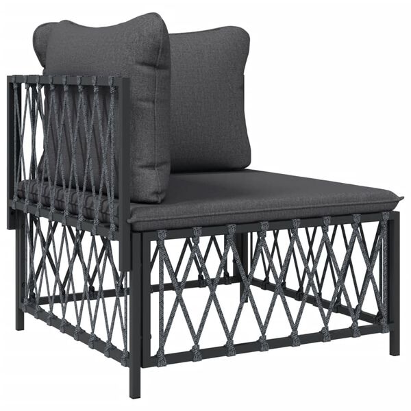 vidaXL Garden Lounge Set Anthracite