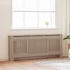 vidaXL MDF Radiator Cover 80.7"