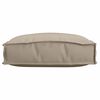 vidaXL Pallet Cushion for suitable for Seat 4 pcs Taupe 40 x 40 x 8 cm