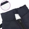vidaXL Dog Coat Navy Blue Polyester XL Waterproof materials Dog Coat