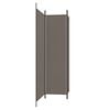 vidaXL 3-Panel Room Divider Anthracite 59.1"x78.7" Fabric