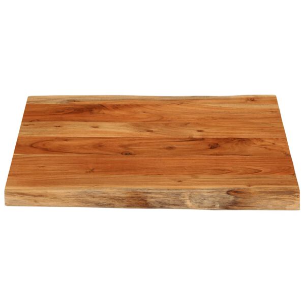 vidaXL Table Top Natural Solid Acacia wood 31.5x31.5x1.0 in Durable