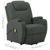 vidaXL Stand Up Massage Chair Anthracite Faux leather, PVC, iron Standard