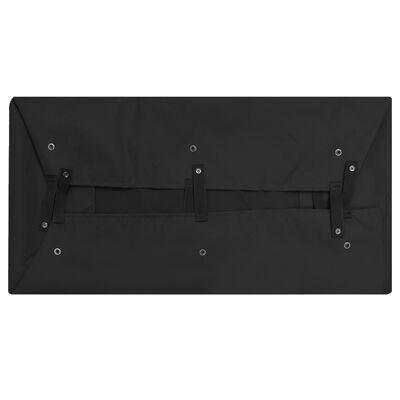 vidaXL Garden Cart Liner Black 33.9"x18.1"x8.7" Fabric