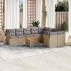 vidaXL Garden Sofa Set Mix beige
