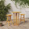 vidaXL Bar Set Warm Teak