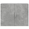 vidaXL Wall Cabinet Concrete Grey Engineered Wood Medium Wall Cabinet