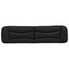 vidaXL Headboard Cushion Black