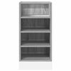 vidaXL Bottom Cabinet Gray Sonoma Engineered wood Standard