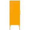 vidaXL Storage Cabinet Mustard Yellow Steel Medium Storage Cabinet