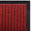 vidaXL Doormat Red PVC Large Doormat Rectangular Minimalist