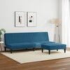vidaXL Sofa Set Dark Green Velvet (100% polyester), wood, plastic Compact