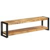 vidaXL TV Stand Variable Solid Mango Wood 59.1 in TV Cabinet