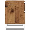 vidaXL Bedside Cabinet Old wood Engineered wood, metal Small