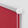 vidaXL Roller Blind Red Polyester and aluminum 15.7 x 51.2 in