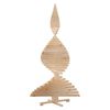 vidaXL Christmas Trees with Stand Natural 70.9" Solid pine wood