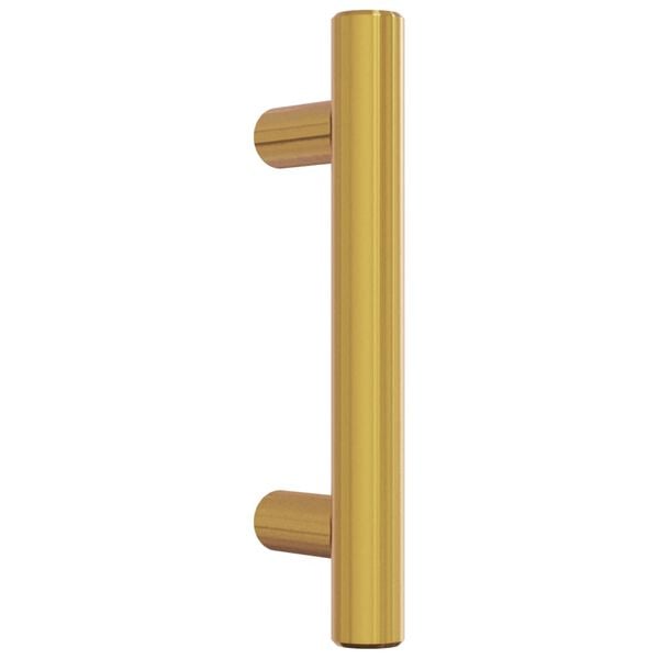 vidaXL Cabinet Handle Set of 20 Gold Stainless Steel 3.9 x 1.3 in