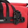 vidaXL Bicycle Bag Red 13.39 x 6.30 x 23.23 in Polyester