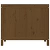 vidaXL Laundry Box Honey Brown 34.8x17.3x29.9" Solid Wood Pine