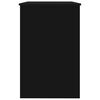 vidaXL Desk Black Engineered wood 39.4x19.7x29.9 in Desk Rectangular