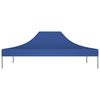 vidaXL Party Tent Roof 14.8'x9.8' Blue 0.9 oz/ft²