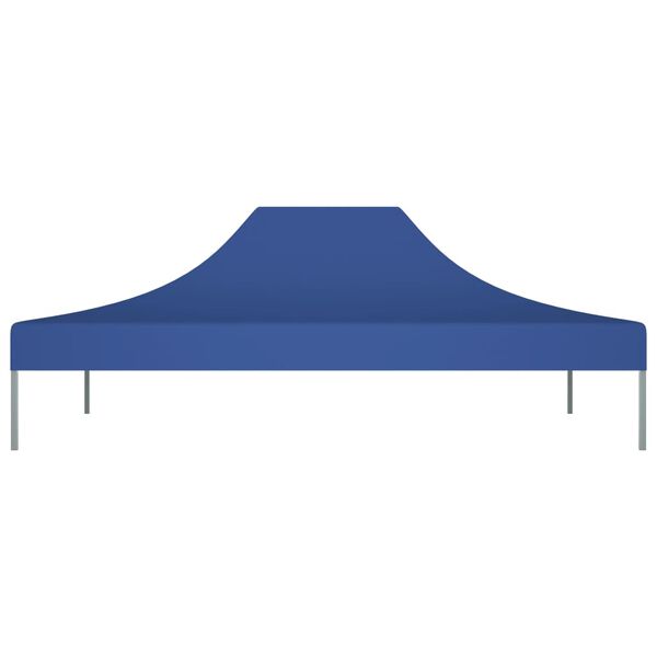 vidaXL Party Tent Roof 14.8'x9.8' Blue 0.9 oz/ft²