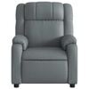 vidaXL Massage Recliner Chair Grey