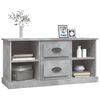 vidaXL TV Cabinet Concrete grey Engineered wood Standard TV Cabinet