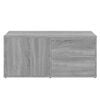 vidaXL TV Cabinet Grey Sonoma Engineered wood 31.5 in TV Cabinet