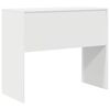 vidaXL Desk White 35.43 x 15.75 x 29.92 in