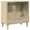 vidaXL Sink Cabinet Sonoma oak Engineered wood Medium Sink Cabinet