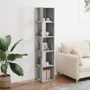 vidaXL Corner Cabinet Grey sonoma Engineered wood Tall Corner Cabinet