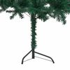 vidaXL Artificial Christmas Tree Green PVC 82.7 in Decorative Inlays