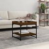 vidaXL Coffee Table Brown Oak Engineered wood Medium Coffee Table
