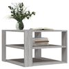vidaXL Coffee Table Grey Sonoma Engineered Wood Small Coffee Table
