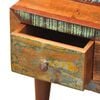 vidaXL Coffee Table Multicolor Reclaimed solid wood Small Rectangular