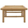 vidaXL Garden Table Natural Bamboo Bamboo Medium Durable