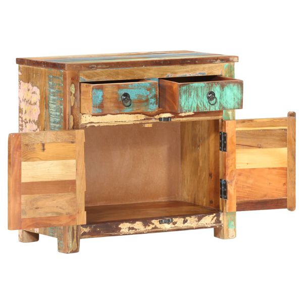 vidaXL Sideboard Multicolour Solid Reclaimed Wood