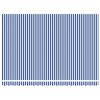 vidaXL Retractable Awning Blue and White Sturdy aluminum frame