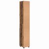 vidaXL Bathroom Cabinet with Storage Old Wood 11.81 x 13.78 x 75.59 in