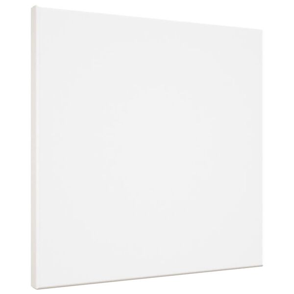 vidaXL Stretched Canvases 12 pcs White Fabric and Solid Wood Pine