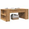 vidaXL Coffee Table Artisan Oak Engineered Wood Small Coffee Table