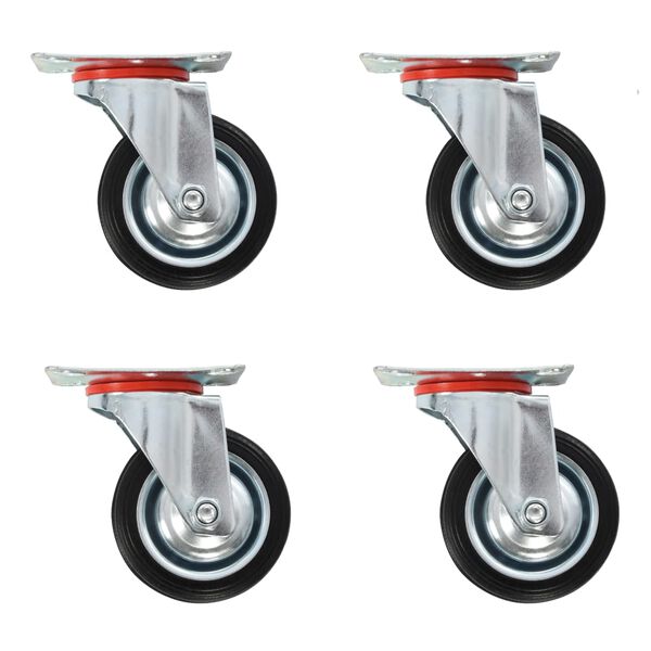 vidaXL Swivel Casters 4 pcs 2.95 "