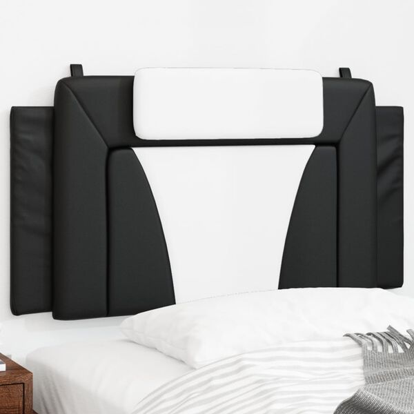 vidaXL Headboard Cushion Black and White