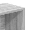 vidaXL Bookcase Grey sonoma Engineered wood Medium Bookcase