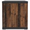 FMD Dresser Gray and Old Style Melamine-covered Chipboard Medium Dresser