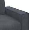 vidaXL 2-Seater Sofa Dark Grey Velvet 47.2 in width Durable