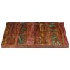 vidaXL Table Top Mixed color Solid reclaimed wood 39.4x31.5x1.5 in